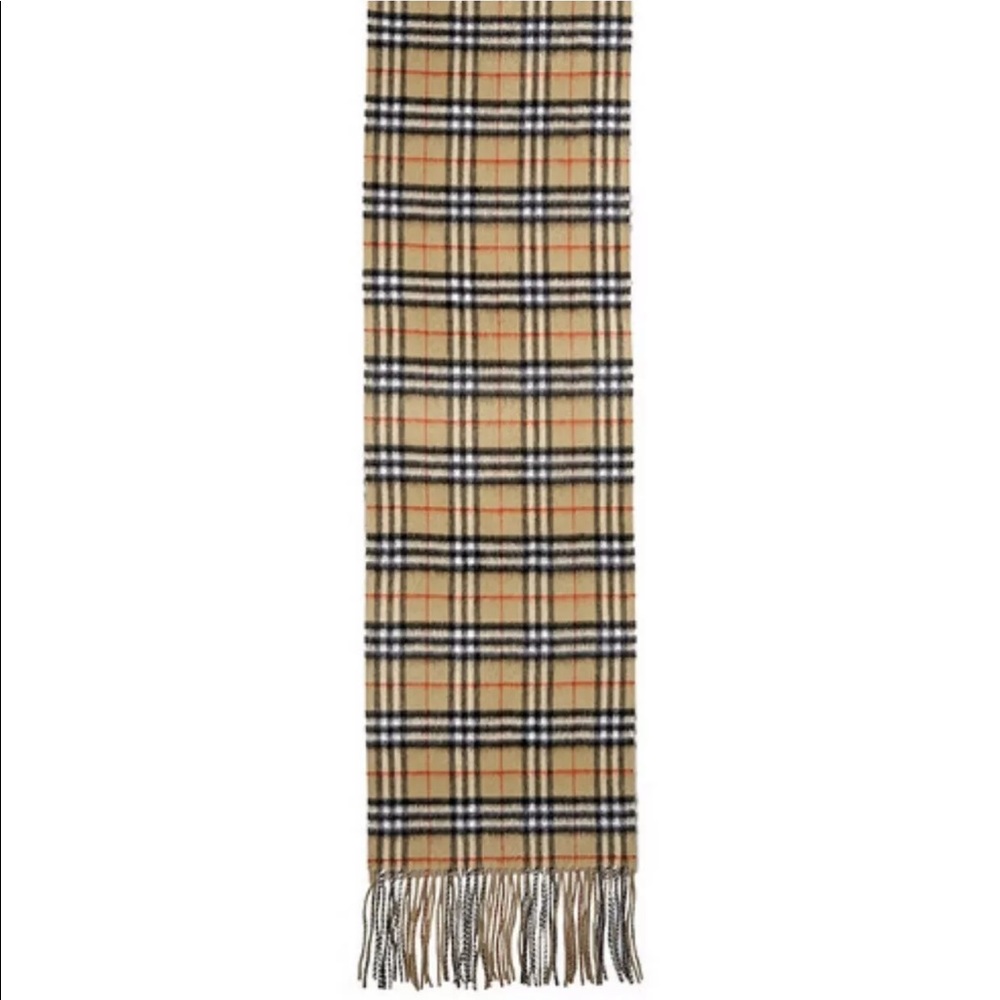 🎁HP🎁 BURBERRY Reversible Double-faced Cashmere Scarf - Picture 9 of 11
